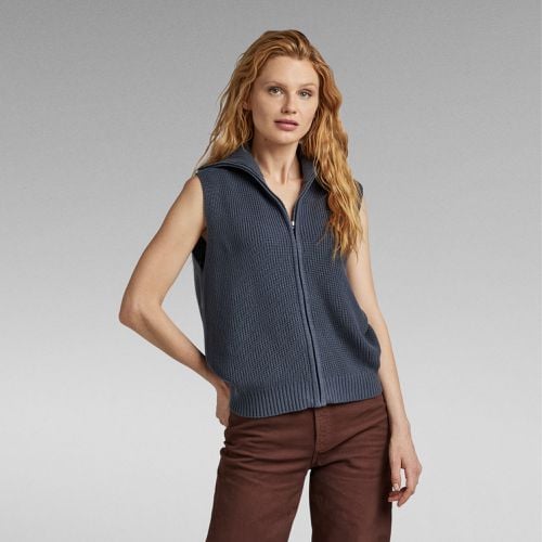 Chaleco Zip Through Knitted - Mujer - G-Star RAW - Modalova