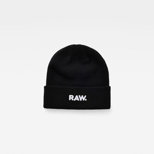 Effo Raw Long Beanie - Black - Men - G-Star RAW - Modalova