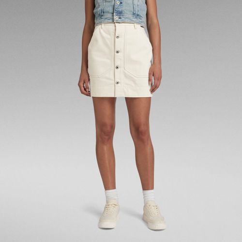 Button Skirt - White - Women - G-Star RAW - Modalova