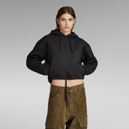 Sleeve Graphic Cropped Loose Hoodie - Women - G-Star RAW - Modalova