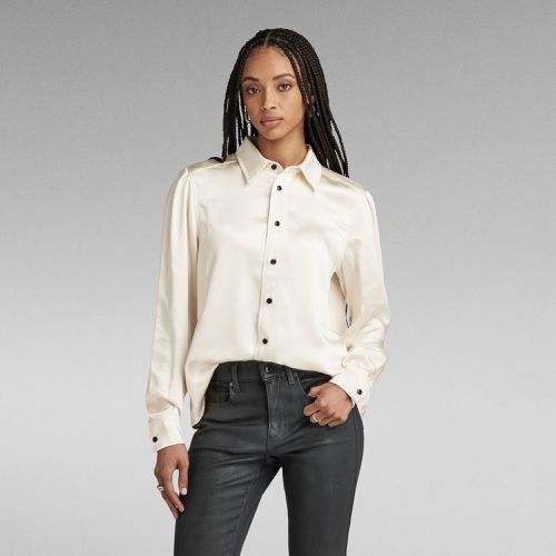 Camisa Boxy - Beige - Mujer - G-Star RAW - Modalova