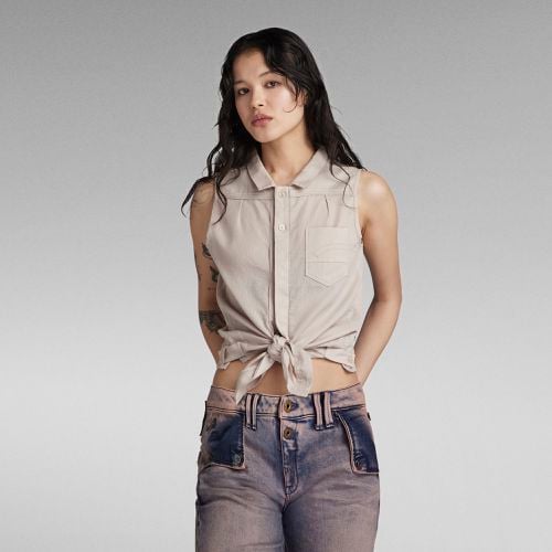 Camisa Y2K Sleeveless - Mujer - G-Star RAW - Modalova