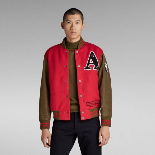 Varsity Jacket - Red - Men - G-Star RAW - Modalova