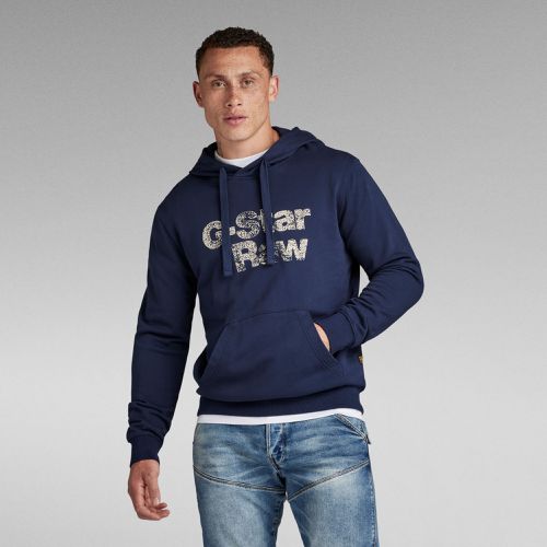 Painted Graphic Hoodie - Men - G-Star RAW - Modalova