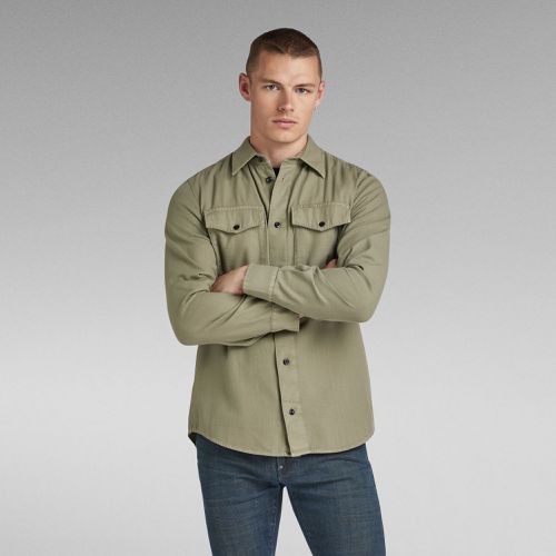 Marine Slim Shirt - Green - Men - G-Star RAW - Modalova