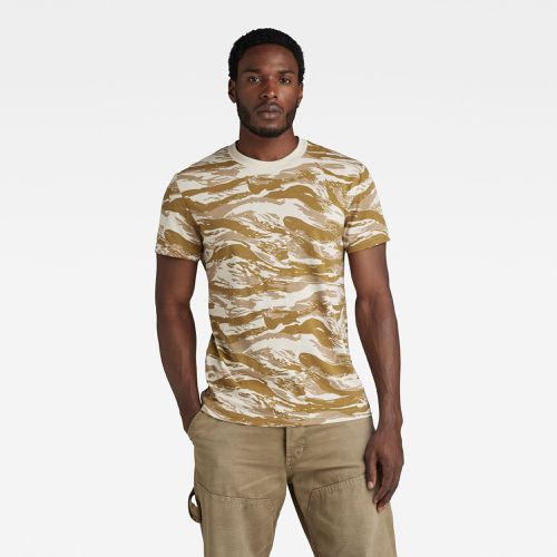 Tiger Camo T-Shirt - - Men - G-Star RAW - Modalova