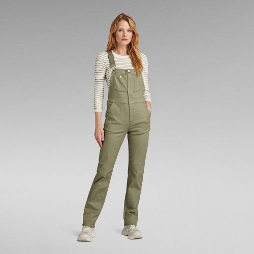 Slim Dungaree - Green - Women - G-Star RAW - Modalova