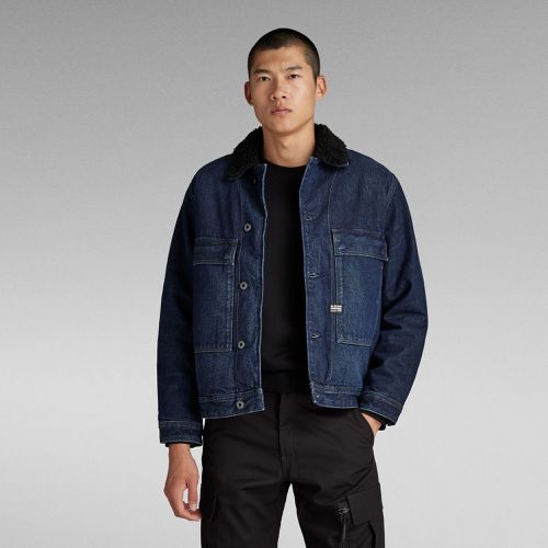 Chaqueta Utility Flap Pocket Sherpa - Hombre - G-Star RAW - Modalova