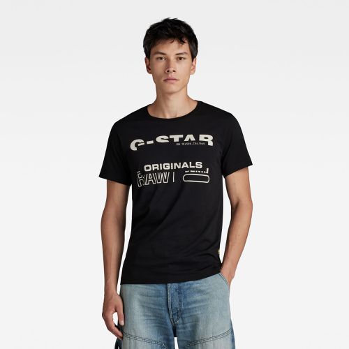 Camiseta Originals - Negro - Hombre - G-Star RAW - Modalova
