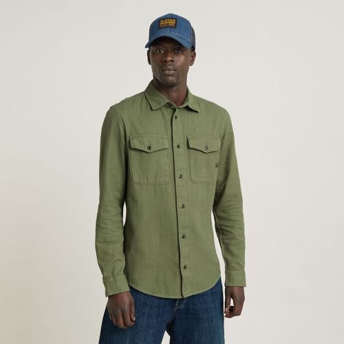 Marine Slim Shirt - Green - Men - G-Star RAW - Modalova