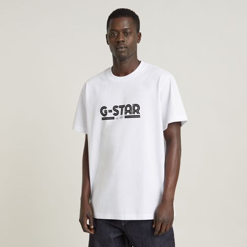 Unisex Line Script Loose T-Shirt - Men - G-Star RAW - Modalova