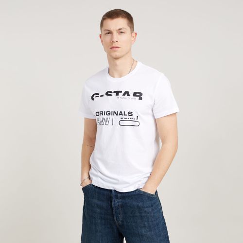 Originals T-Shirt - White - Men - G-Star RAW - Modalova