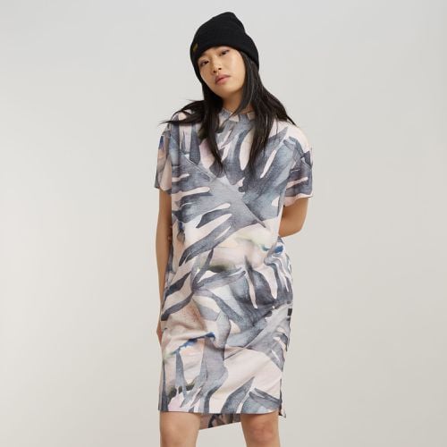 Palm Printed Loose T-Shirt Dress - Women - G-Star RAW - Modalova