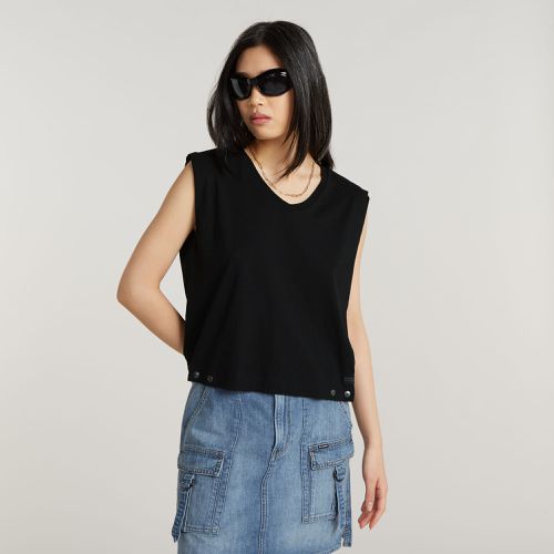 Top Riveted Loose - Negro - Mujer - G-Star RAW - Modalova