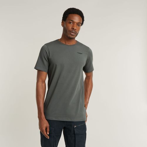 Camiseta Base Slim - Gris - Hombre - G-Star RAW - Modalova