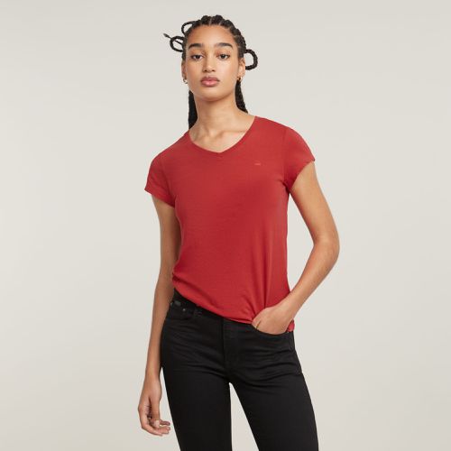 Top Eyben Slim V- Neck - Mujer - G-Star RAW - Modalova