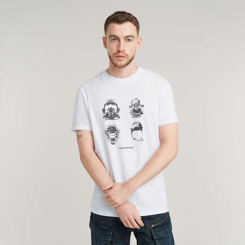 Camiseta Masks Graphic - Hombre - G-Star RAW - Modalova