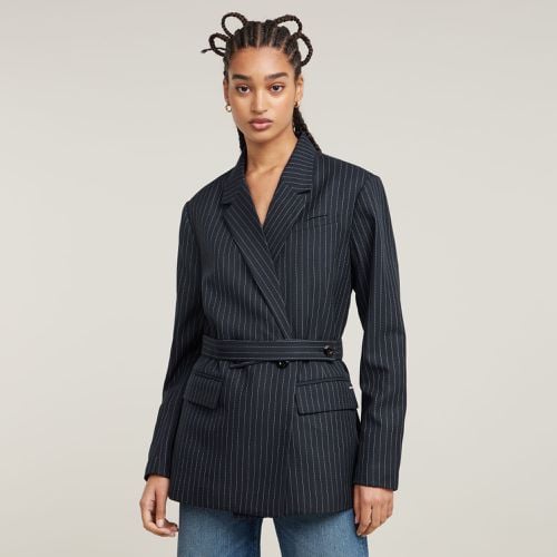 Adjustable Pinstripe Blazer - Women - G-Star RAW - Modalova