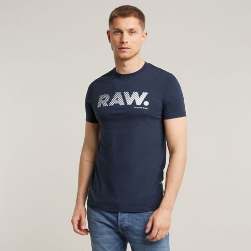 Camiseta 3D RAW. Logo Slim - Hombre - G-Star RAW - Modalova