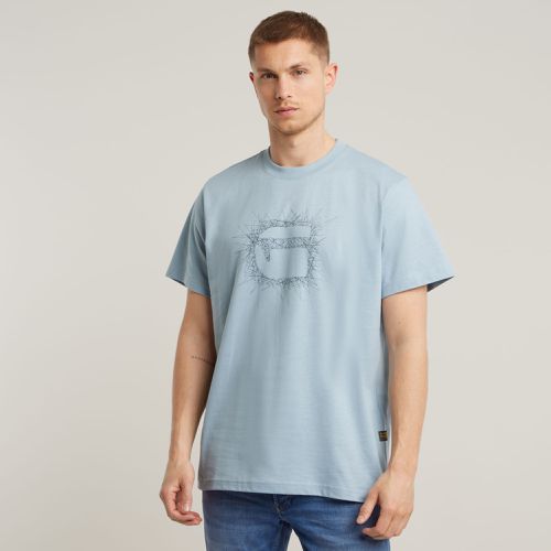 Stitch Burger Logo Loose T-Shirt - - Men - G-Star RAW - Modalova