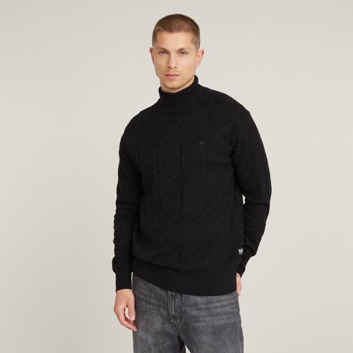 Zig-Zag Structure Turtle Knitted Sweater - Men - G-Star RAW - Modalova