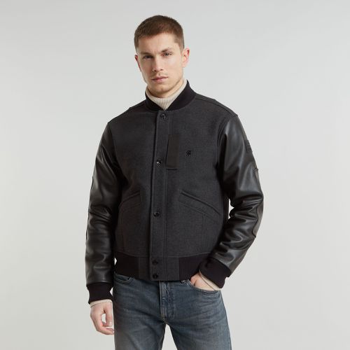 Chaqueta Varsity Wool Leather - Hombre - G-Star RAW - Modalova