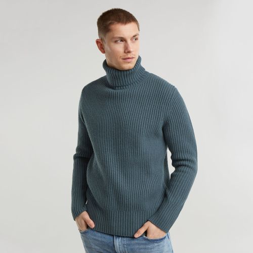 Essential Turtle Neck Knitted Sweater - Men - G-Star RAW - Modalova