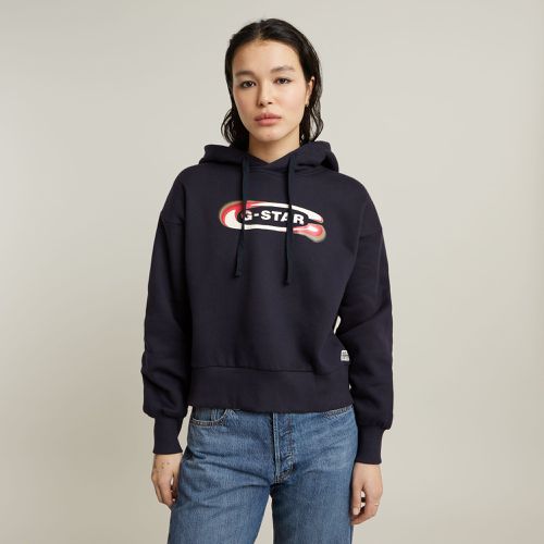 Old Skool Logo Loose Hoodie - Women - G-Star RAW - Modalova