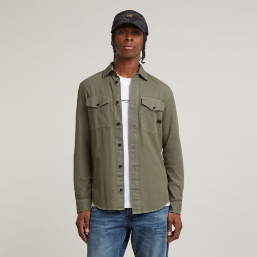 Marine Slim Shirt - Green - Men - G-Star RAW - Modalova