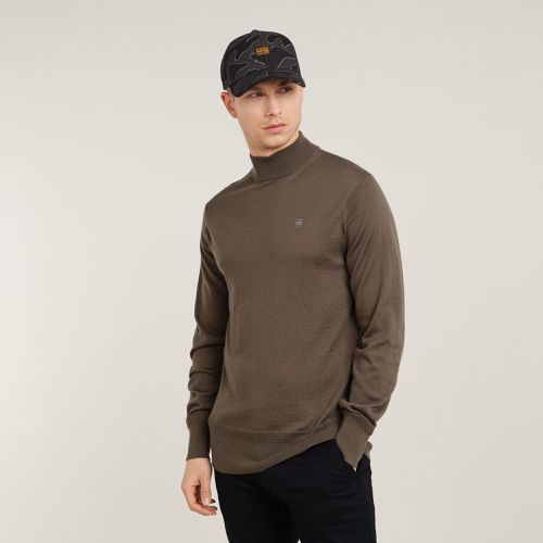 Jersey Premium Core Mock Neck Knitted - Hombre - G-Star RAW - Modalova