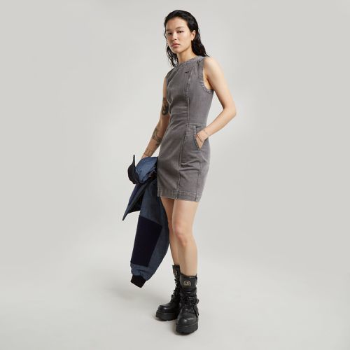 Vestido Shift - Gris - Mujer - G-Star RAW - Modalova