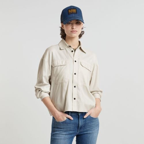 Camisa Cropped Pocket - Mujer - G-Star RAW - Modalova