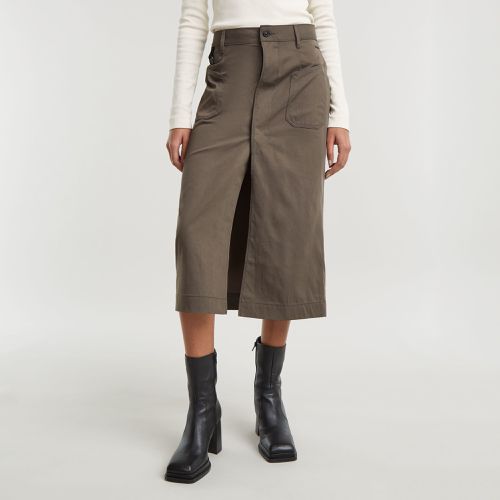 Midi Utility Skirt - Brown - Women - G-Star RAW - Modalova