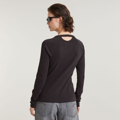 Slim Rib Keyhole Top - Women - G-Star RAW - Modalova