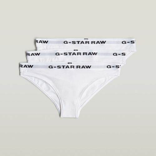 Brief 3 Pack - White - Women - G-Star RAW - Modalova