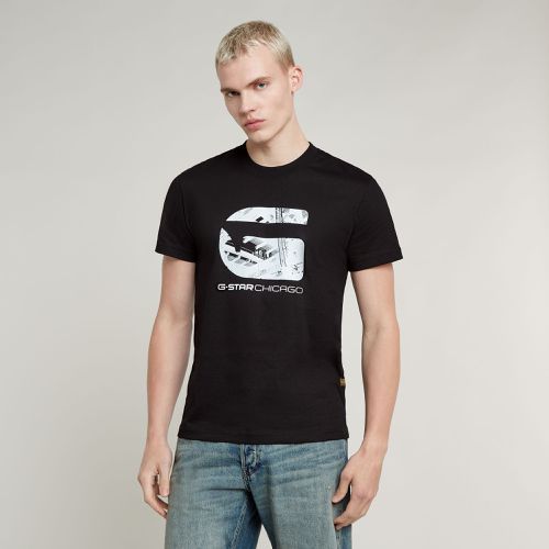 Camiseta Chicago - Negro - Hombre - G-Star RAW - Modalova