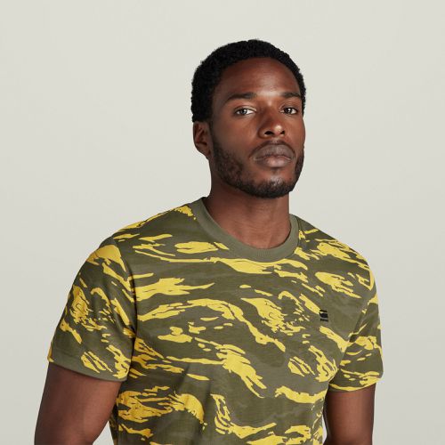 Tiger Camo T-Shirt - - Men - G-Star RAW - Modalova