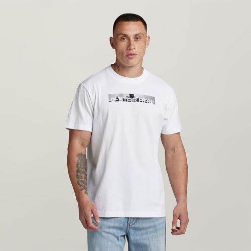 Flight Deck Back Graphic Loose T-Shirt - - Men - G-Star RAW - Modalova