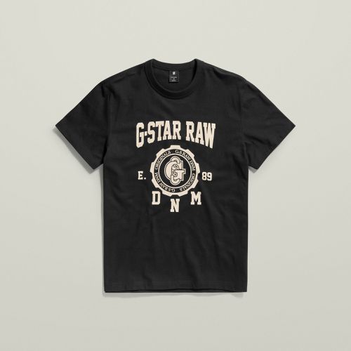 Collegic T-Shirt - Black - Men - G-Star RAW - Modalova