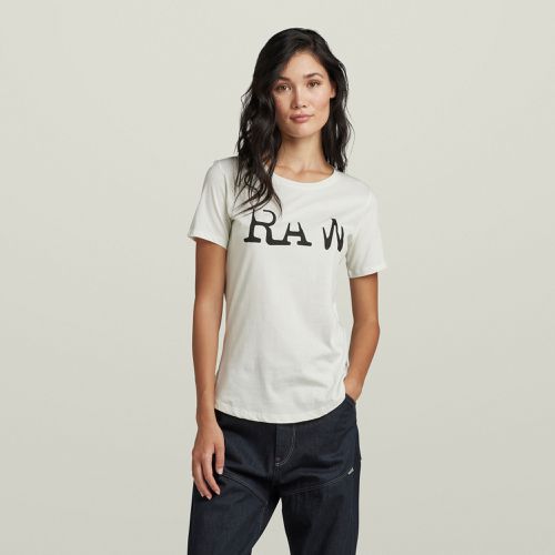 T-Shirt Raw Optic Slim - - Mujer - G-Star RAW - Modalova