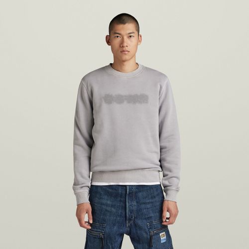 Distressed Logo Sweater - - Men - G-Star RAW - Modalova