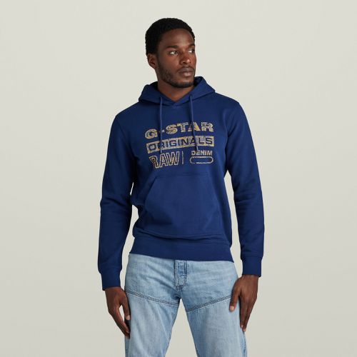 Sudadera Distressed Originals Hooded - - Hombre - G-Star RAW - Modalova