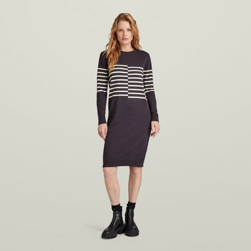 Vestido Broken Stripe Knitted - - Mujer - G-Star RAW - Modalova