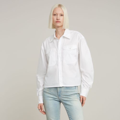 Camisa Boxy - Blanco - Mujer - G-Star RAW - Modalova