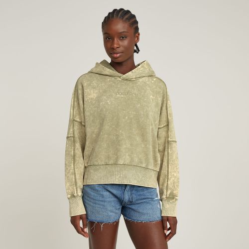 Sudadera Con Capucha Washed Embossed Oversized - Mujer - G-Star RAW - Modalova