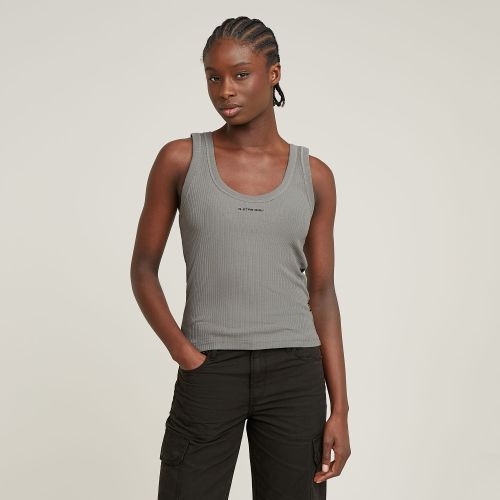 Slim Rib Tank Top - Green - Women - G-Star RAW - Modalova