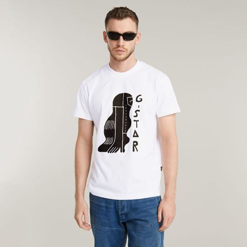 Camiseta Hair Illustration - Hombre - G-Star RAW - Modalova