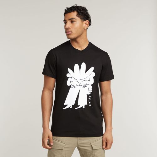 Boots Illustration T-Shirt - - Men - G-Star RAW - Modalova