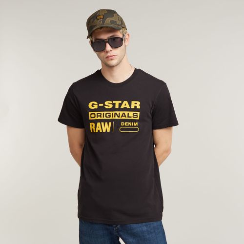 Graphic 8 T-Shirt - Black - Men - G-Star RAW - Modalova