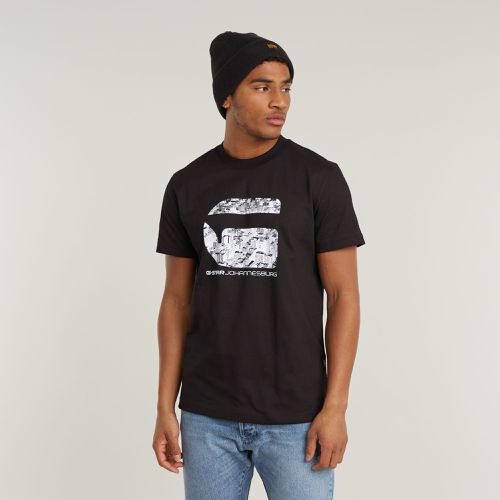 Johannesburg T-Shirt - Black - Men - G-Star RAW - Modalova